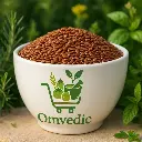 Omvedic Organic Flax seeds | Rich in Omega3 and Fatty Acid - 500g | Unroasted